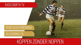 Screenshot van video Koppen zonder noppen #24 | René Klein Horsman: "Het jaar als profvoetballer bij PEC Zwolle was mooi"