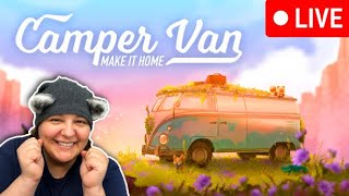 🔴Live: COZY Camper Van Life Game!! Let's Organize and Decorate