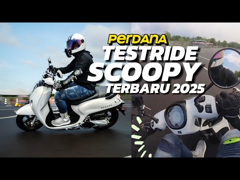 FULL TESTRIDE HONDA SCOOPY TERBARU 2024-2025, KATA GW SIH GINI?