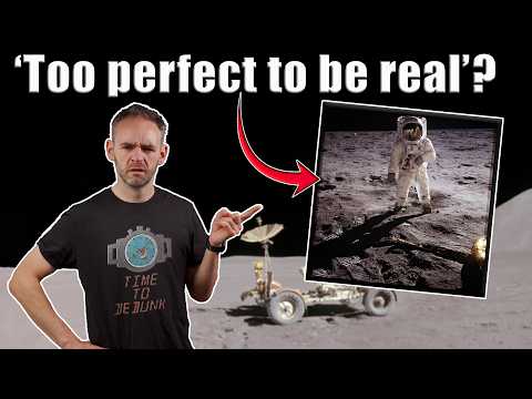 'The Apollo photos are too good to be on the Moon' - Examined by a photographer