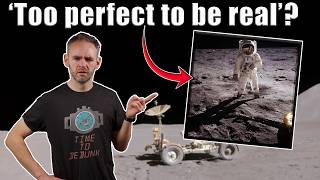 'The Apollo photos are too good to be on the Moon' - Examined by a photographer
