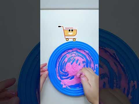 BINGUNG CARA BUAT SLIME HASILNYA MALAH GINI #clay #slimevideo #shorts