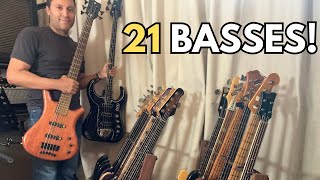 My ENTIRE Bass Collection – Vintage Classics to Modern Tone