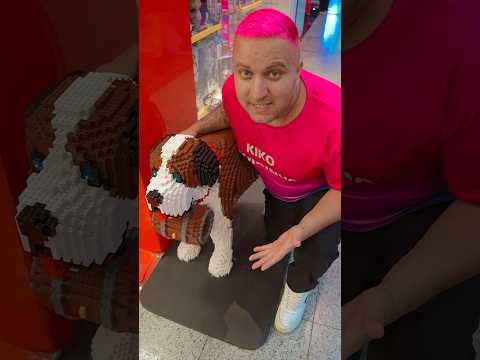 MONTEI UM CACHORRO DE LEGO #shorts