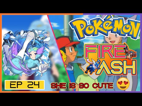 Winona is so cute in Pokemon Fire Ash | Pokemon Fire Ash Gameplay EP24 Hindi