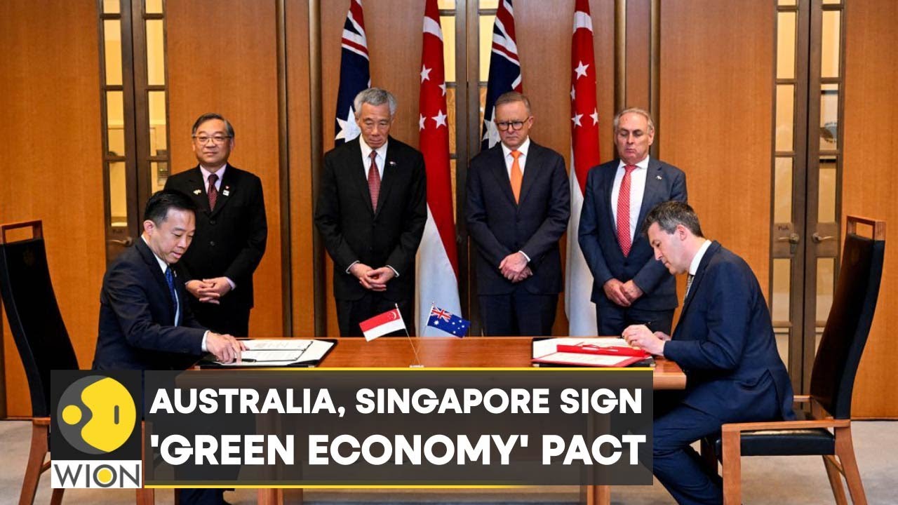 Singapore Signs ‘Green Economy’ Pact with Australia