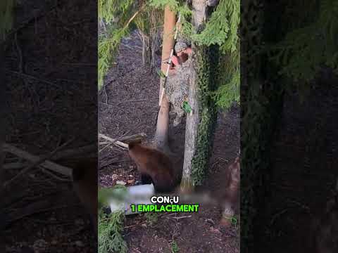 Il pratique un #système de #chasse très doué pour #abattre #facilement les Ours dans une forêt