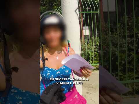 ESSA PASSAGEIRA ARREMESSOU MEU CAPACETE LONGE!๐ช