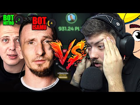 BOT NITRO i BOT ISAMU Lepsi niż DEBILE ESPORT... ⚠️❌🚨⛔