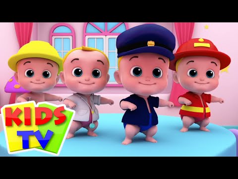 Five Little Babies, পাঁচটি ছোট বাচ্চা, Three Little Kittens + Bangla Cartoon Songs for Babies