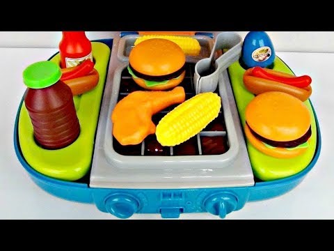 Superhero Clay DIY Creations Barbecue BBQ Cooking Grill Pretend  Play!