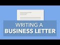 Understanding Business Letters