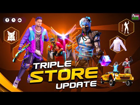 OB48 Tripal Store Update Free Fire🥳🔥| Magic Cube Store Update | Free Fire New Event | ff new event