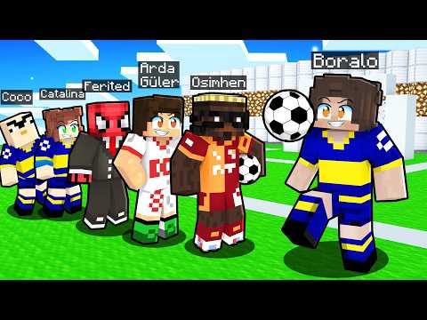 Minecraft'ta Futbol Takımı Kurdum