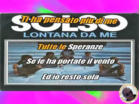 Solso   Lontana da me KARAOKE FAIR USE
