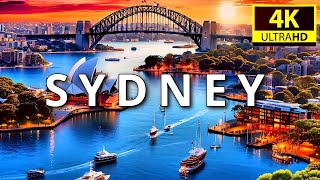 Sydney, Australia by Drone - 4K Video Ultra HD [HDR]
