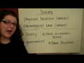Analyzing Setting and Societal Themes