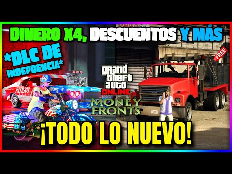 TODO LO NUEVO EN LA NUEVA ACTUALIZACION de GTA5 ONLINE! EVENTO! DESCUENTOS, DINERO X4 Y MUCHO MÁS!