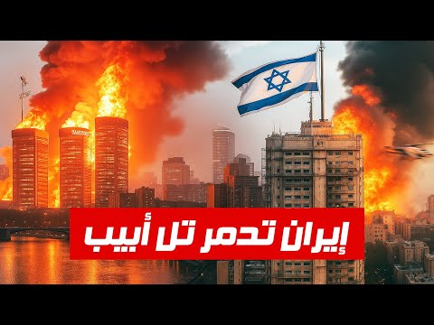 إيران تدمر مدن إسرائيل 🔥 || دمار واسع وحرائق بتل أبيب نتيجة القصف الإيراني