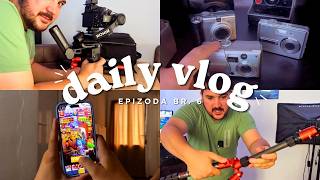 KUĆNI CHILL | PAKUJEM OPREMU | NEDELJNO ODMARANJE | KOLEKCIJA KAMERA - Daily Vlog ep.6