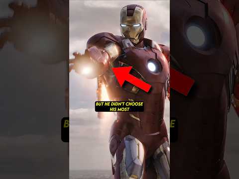 Why Iron Man Didn't Use his Strongest Suit?