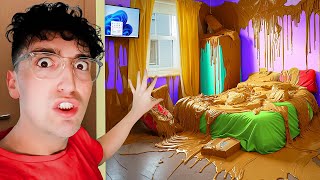 I Covered My Friends Room in PEANUT BUTTER