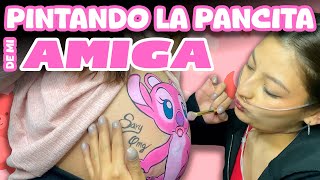 Pintando la pancita de mi mejor amiga | Belly Painting ❤ - Sary