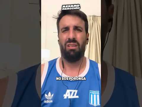 “Qué asco lo que hiciste, #acuña” - #azzaro reacciona a #River 1 - #racing 0 por #copaargentina