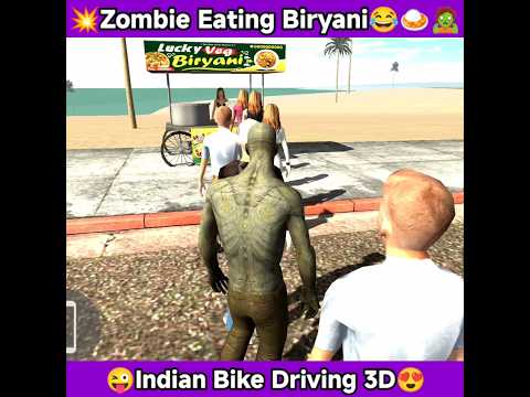 Zombies Eating Biryani in Indian Bike Driving 3D 😂🍛🧟