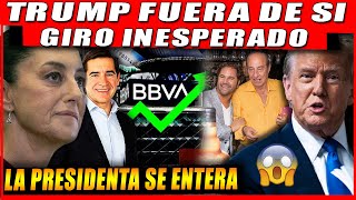 TRUMP FUERA DE SI, LA PRESIDENTA RECIBE PODEROSA NOTICIA, MEXICO DEBE SABERLA