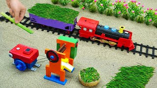 Diy diorama making mini motor water pump science project @SanCreator1
