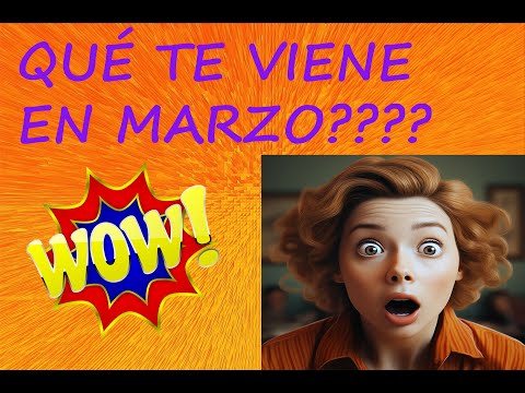 🌈😉77:77 QUE TE VIENE EN MARZO? AMOR, TRABAJO, DINERO, ENERGÍAS !!🎁