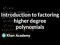 Factoring Polynomials and Expressions