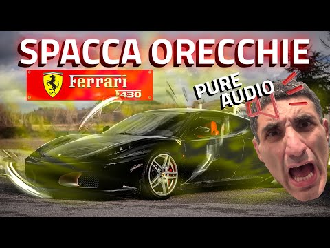 SCARICO LIBERO SU FERRARI F430! SOUND DA F1! INSANE F1 SOUND💥