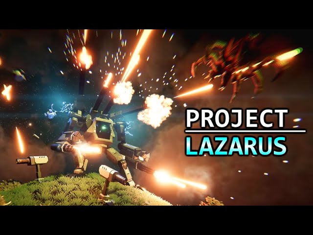 Project Lazarus - Mecha Space Bug Horde Survival Roguelike