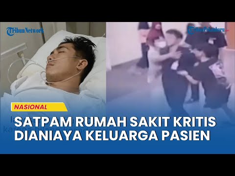 KRONOLOGI Satpam di RS di Bekasi Dianiaya Keluarga Pasien Hingga Kritis, Istri Lapor Polisi