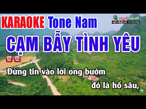 Cạm Bẫy Tình Yêu Karaoke Tone Nam – Nhạc Sống Thanh Ngân