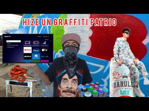 Hoy empeñé mi televisión para graffitear y hacer una carne asada 