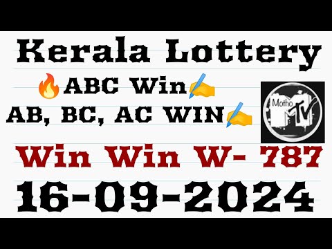 Kerala Lottery Guessing 16-09-2024|| Win Win Lottery #keralalotteryguessing #keralalottery #motho Tv