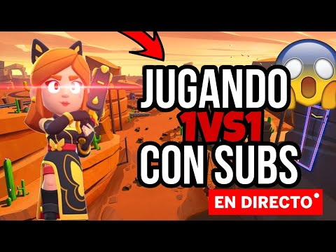 JUGANDO 1VS1 CON SUBS A BRAWL STARS EN DIRECTO 💎🎁 PARTIDAS PRIVADAS ✅😎