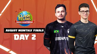 World Championship: August Monthly Finals | Day 2 | #ClashWorlds | Clash of Clans