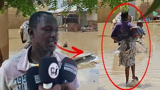Inondation à touba ce père de famille lance un crie de cœur liñouy doundou chaque magal dafa...