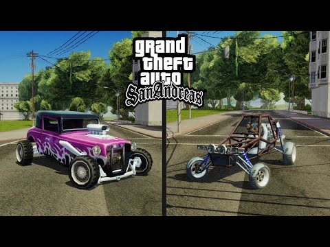 Donde encontrar Autos OCULTOS en GTA San Andreas (Ubicaciones) GTA SA