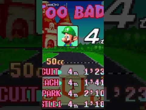 Finales tristes en juegos de Nintendo - Mario Kart