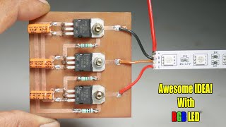 Amazing RGB LED Controller Circuit Make Very Easy