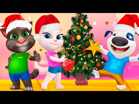 เตรียมความพร้อมสำหรับปีใหม่ Preparing for the New Year 🎅🎄Talking Tom 😺 Super Toons TV Thai