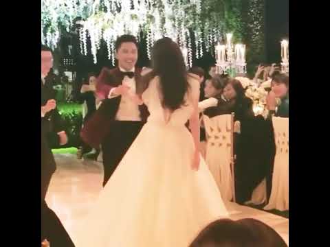 결혼식에서 춤추는 태양 민효린 부부 (feat. 조세호)