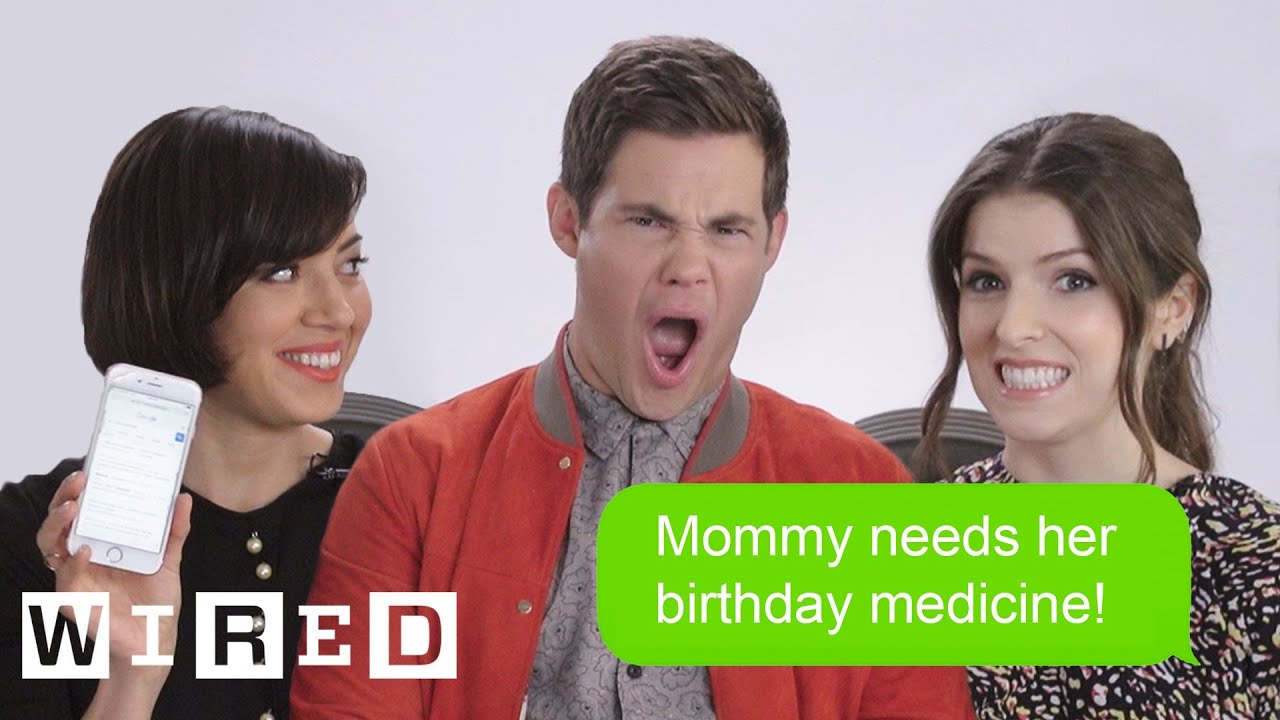 Anna Kendrick, Aubrey Plaza & Adam DeVine Show Us The Last Thing on Their Phones