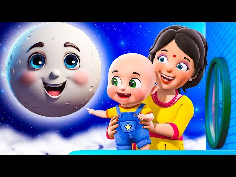 வட்ட வட்ட நிலவே நீ - Chanda Mama | Do chuhe the | +More Tamil Rhymes & Baby Songs | Jugnu Kids