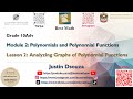 Analyzing Polynomial Functions Concepts